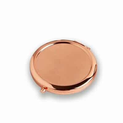 Rose Gold Sublimation Compact Mirror