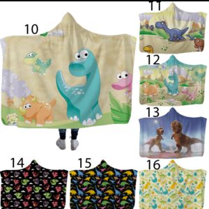 Dinosaur Hooded Blankets In Stock