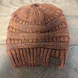 Slouch Hat with Ponytail Hole