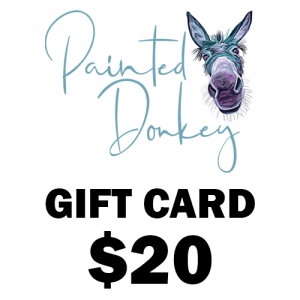 Painted Donkey Gift Card – $20