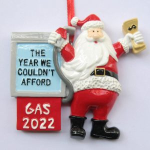 2022 Gas Prices Resin Ornament