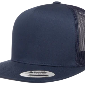 YP Classic 5 Panel Flat Peak Snap Back Hat