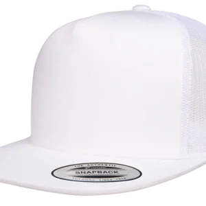 YP Classic 5 Panel Flat Peak Snap Back Hat