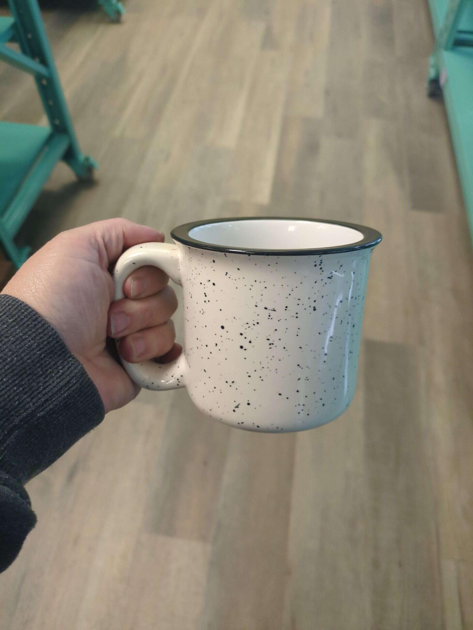13oz Sublimation Ceramic Camp Mug